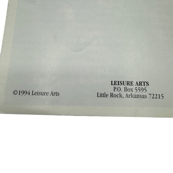 Santas In The Kitchen Craft Book Leisure Arts 1994 Christmas Decor Ideas - Picture 3 of 4